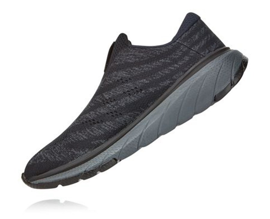 Hoka One One ランニングシューズ メンズ 黒 - Cavu 3 スリップ - PY8127036